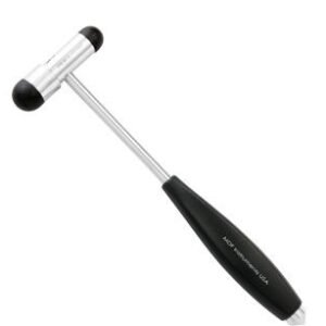 MDFÂ® Babinski Buck Neurological Reflex Hammer with built-in brush for cutaneous and superficial responses - Light - HDP Handle - Black (MDF515PBT-11)