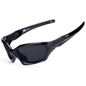 MEETLOCKS Polarized Sunglass for Men UV 400 Lens TR90 Unbreakable Memory Frame Running Racing Fishing Golf Baseball Outdoor Sports
