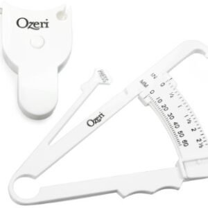 The Ozeri Body Tape Measure and Body Fat Test Caliper Combo Pack