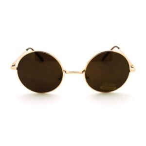 70s Hippie Circle Lens Sunglasses