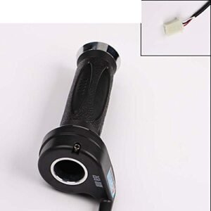 EDTara E-Bike Twist Speed Handlebar Universal Black Electric Scooter Twist Bike E-Bike Throttle Grip 12v 24v 36v 48v