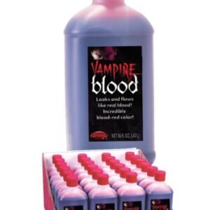 Vampires Blood Standard Blood Paint Looks & Flows Like Real Blood - Blood Red color, 16Oz