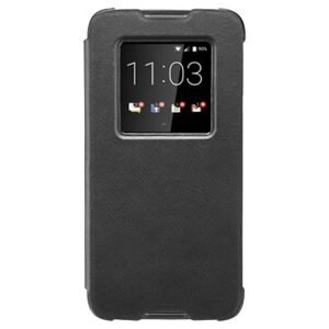 BlackBerry ACC63072001 Smart Flip Case for DTEK60 - Black - Retail Packaging