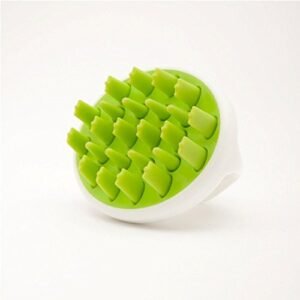 Zyllion ZMA12 Shampoo Scalp Massage Brush (Green)