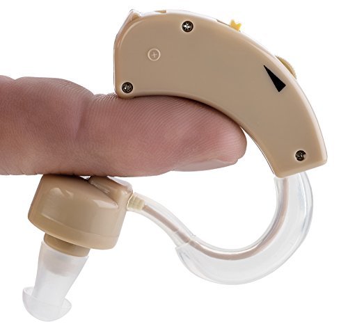 MEDca BTE Behind the Ear Sound Amplifier Super Mini Size Sound Enhancer