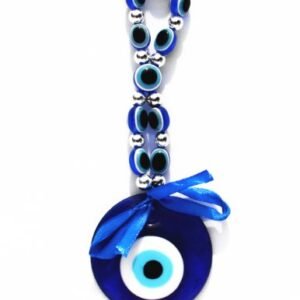 Blue Evil Eye Hanging Decoration Ornament for Protection (With a Betterdecor pouch)-012