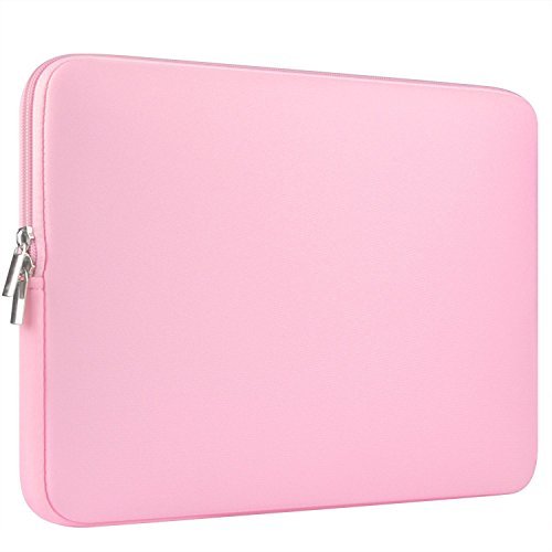 CCPK 13 Inch Laptop Sleeve 13.3 Inch for Macbook Air / Pro / Retina Display 12.9 Inch iPad Case Bag 13" compatible with Apple / Samsung / Sony Notebook, Neoprene, Pink