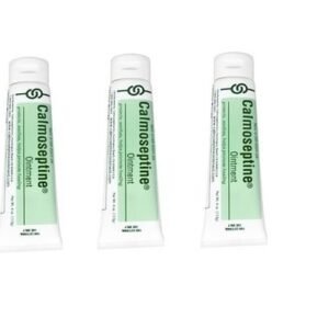 Calmoseptine Ointment Tube, 20 Gram, (Pack of 3)