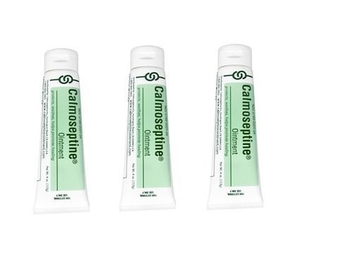 Calmoseptine Ointment Tube, 20 Gram, (Pack of 3)