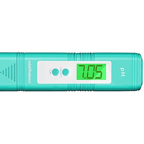 Digital pH Meter + FREE pH Solution Powder, High Accuracy pH 0-14 Water Quality Test, Premium Hydroponic Supplies Kit, Tests Pool, Aquarium, Soil pH Test Kit, pH Scale, pH Test Strips - selpHbalance
