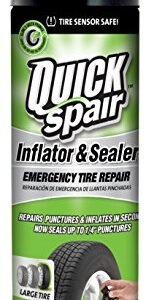Slime 60190 Quick Spair Tire Inflator with Eco-friendly Formula - 20 oz.