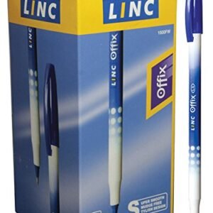 Linc Offix super smooth ball point pen 50 pk - Blue
