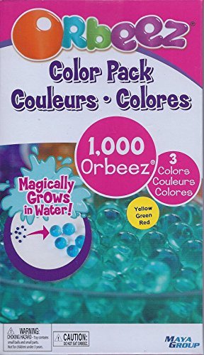 Orbeez Color Pack Kit (Yellow, Green, Red)