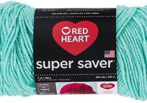 RED HEART Super Saver Yarn, Minty