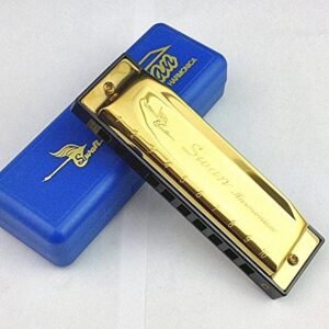 On Sale! - Swan, New 10 holes harmonica, diatonic, Key of C, W1020H7