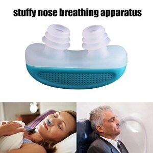 Leegoal(TM) Advanced Anti Snoring and Sleep Device Free Snore Stopper Magnetic Silicone Nose Clip Sleeping Device,Random Color