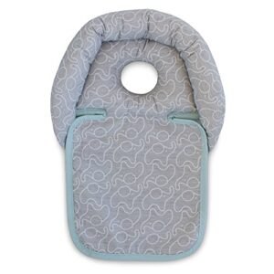 Boppy Noggin Nest Head Support, Elephant Mint, Gray