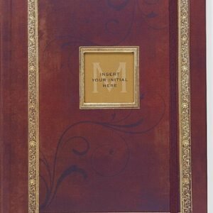 Antique Monogram Journal (Diary, Notebook)