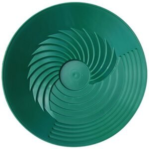 Turbopan 10" GREEN Gold Pan Great for Backpacking and Cleanup