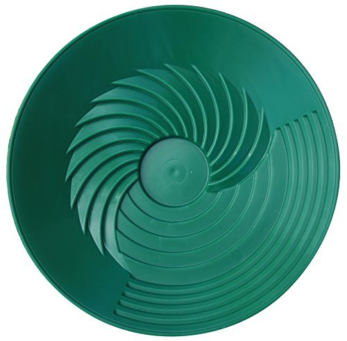 Turbopan 10" GREEN Gold Pan Great for Backpacking and Cleanup