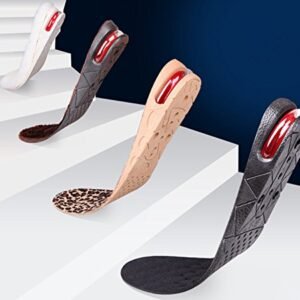 Kalevel Height Increase Insoles 3cm 1.2 Inches Height Increasing Insoles Shoe Lifts for Men Women